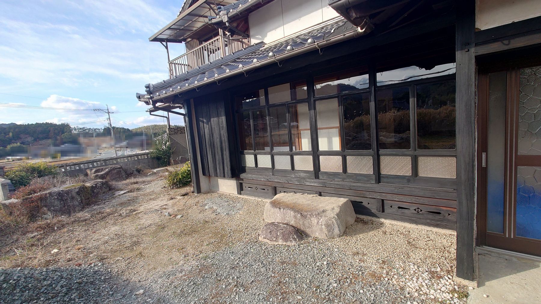 山口市鋳銭司 外観（木造）