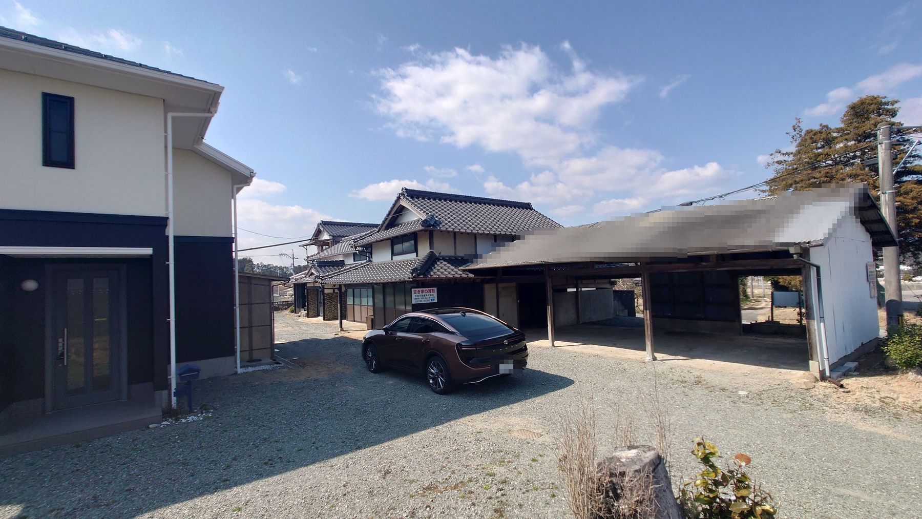 山口市鋳銭司 外観（木造）