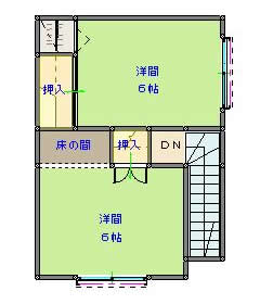 防府市富海　間取り 2F